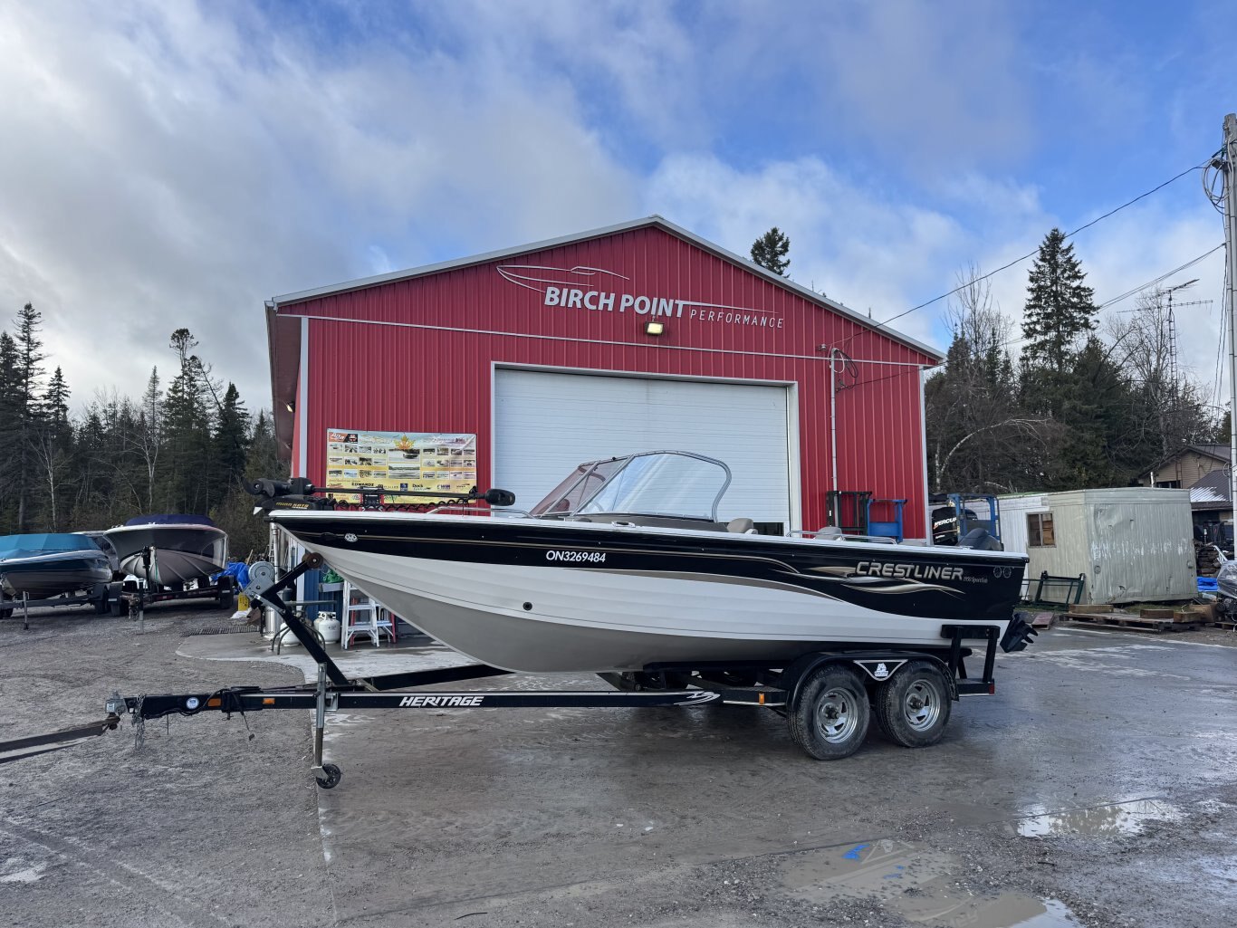 2005 Crestliner 1950 SportFish I/O