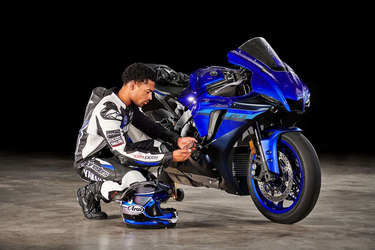 2024 Yamaha YZF R1 Team Yamaha Blue