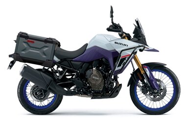 2026 Suzuki V-Strom 800DE Adventure Pearl Tech White