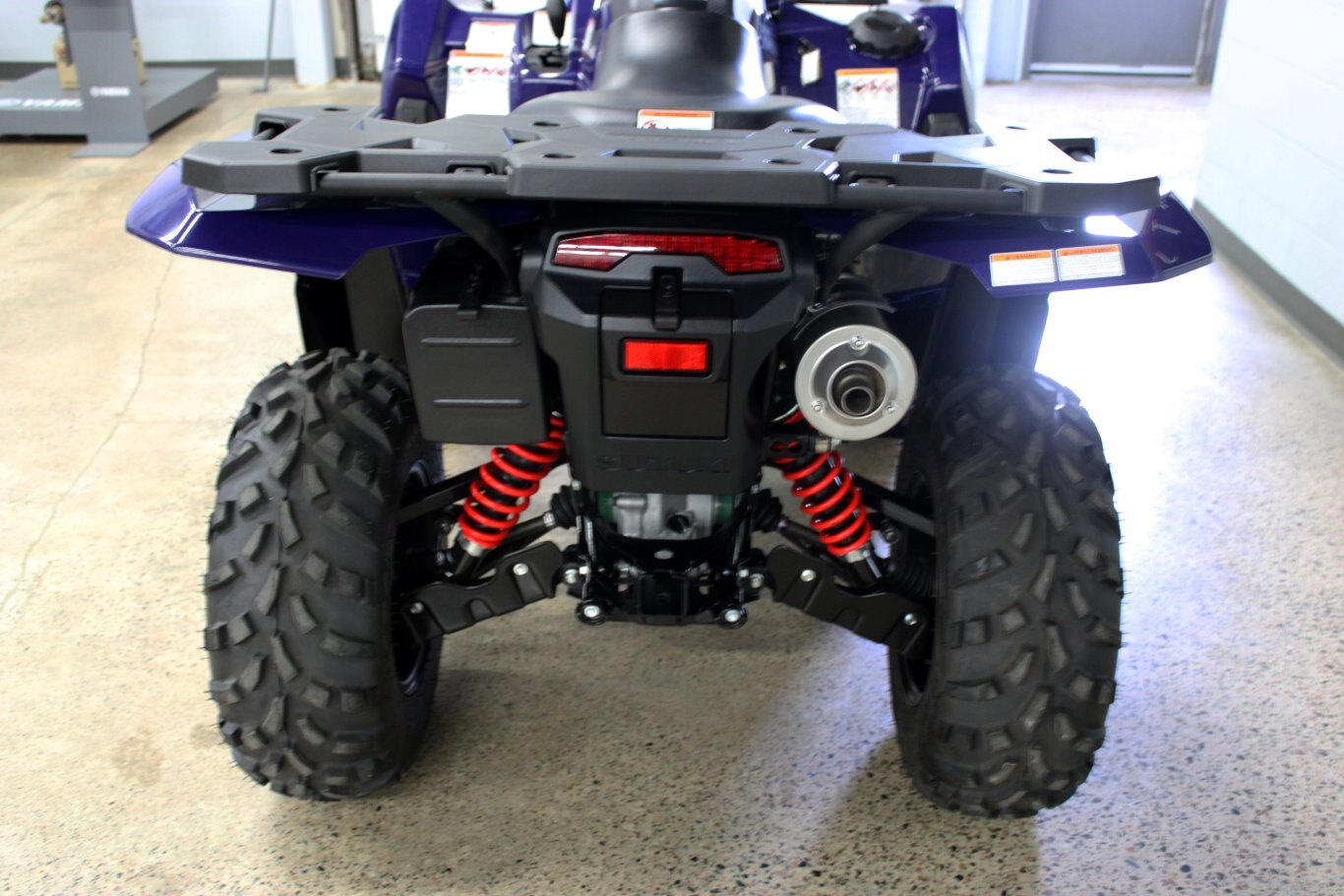 2023 Suzuki KingQuad 500XPZ Great Blue, Mag Wheels