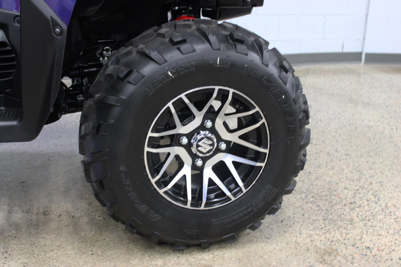 2023 Suzuki KingQuad 500XPZ Great Blue, Mag Wheels