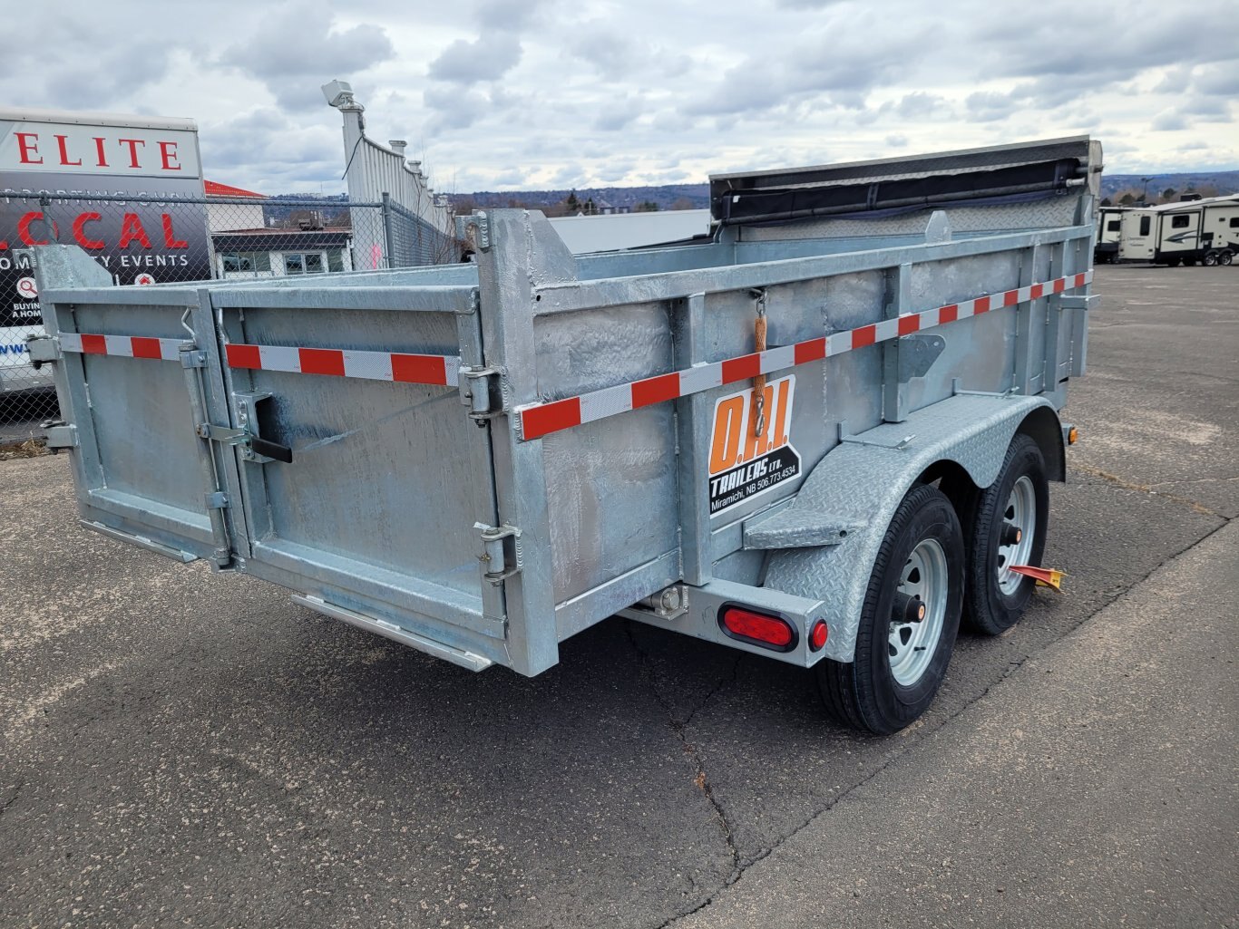2023 ORI 6X12 DRUMP TRAILER W/TARP