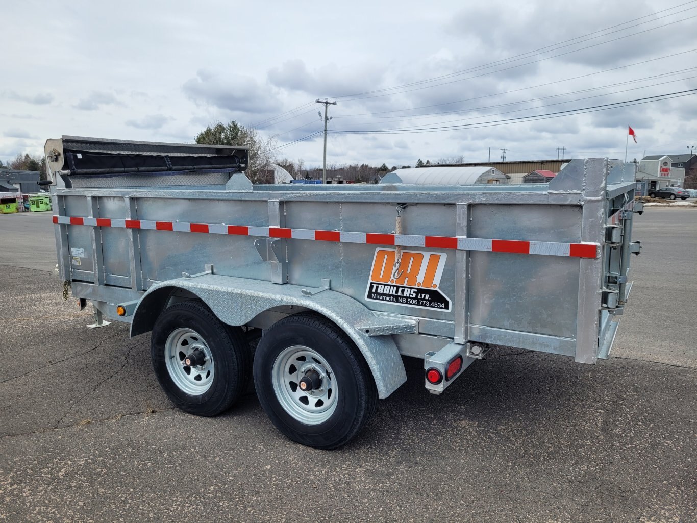 2023 ORI 6X12 DRUMP TRAILER W/TARP