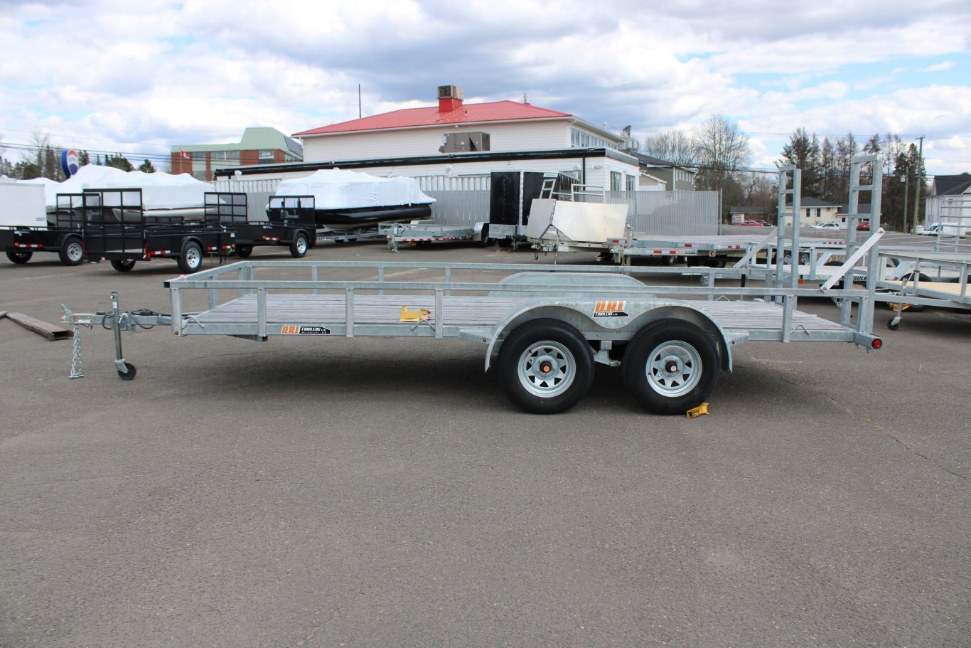 2023 ORI 6X16 TANDEM UTILITY W/ BRAKES