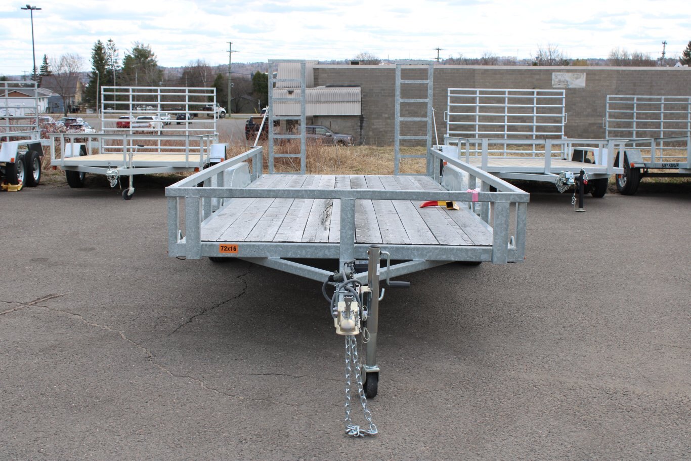 2023 ORI 6X16 TANDEM UTILITY W/ BRAKES