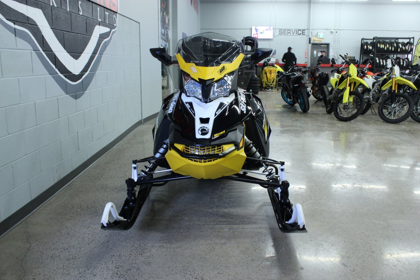 2017 SKIDOO MXZ600 BLIZZARD HO ETEC