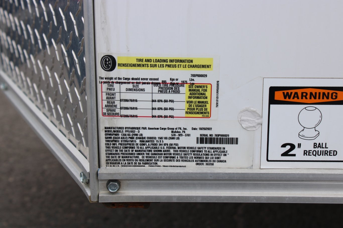 2023 HAULMARK PP510S2D