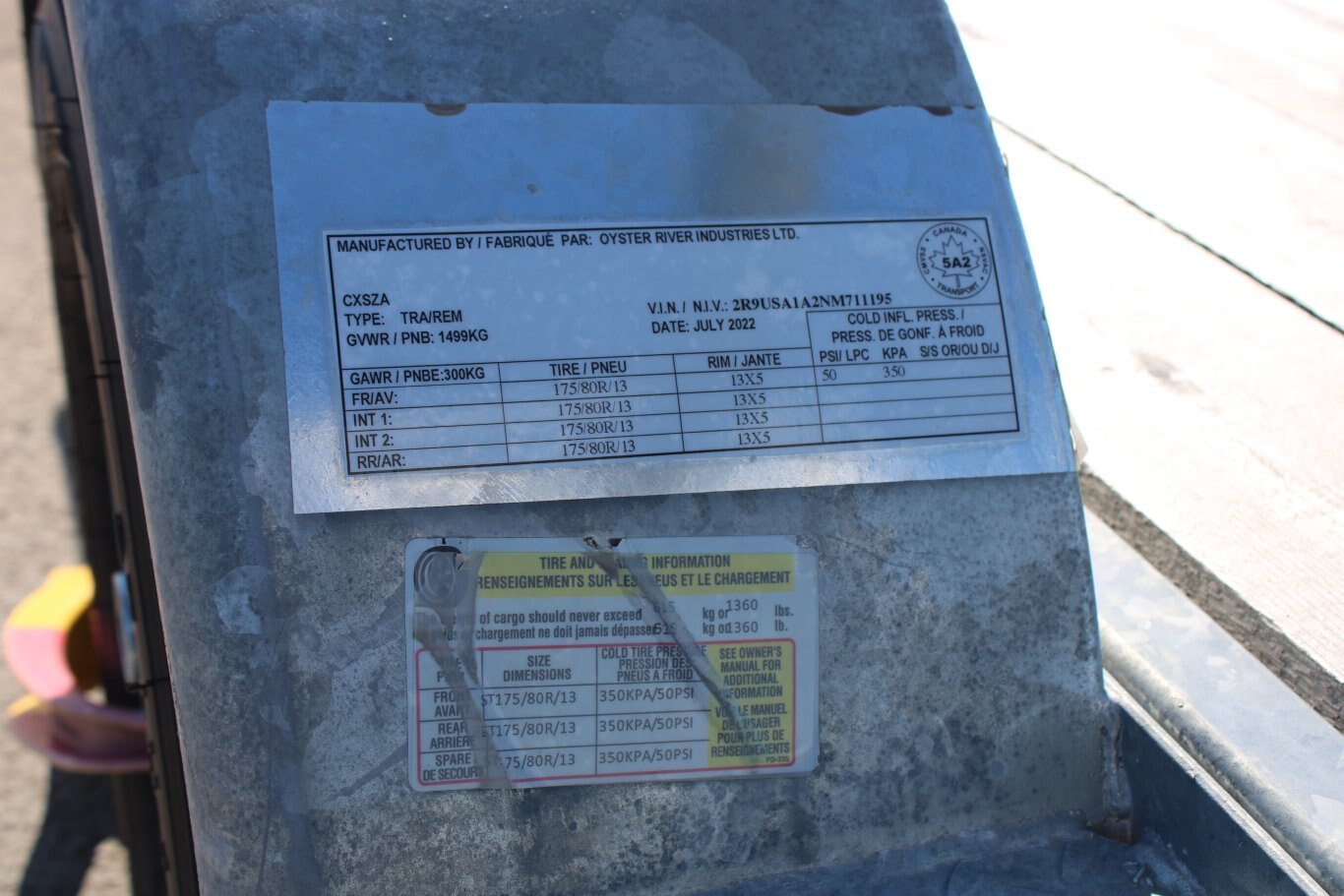 2022 ORI 66X10 UTILITY