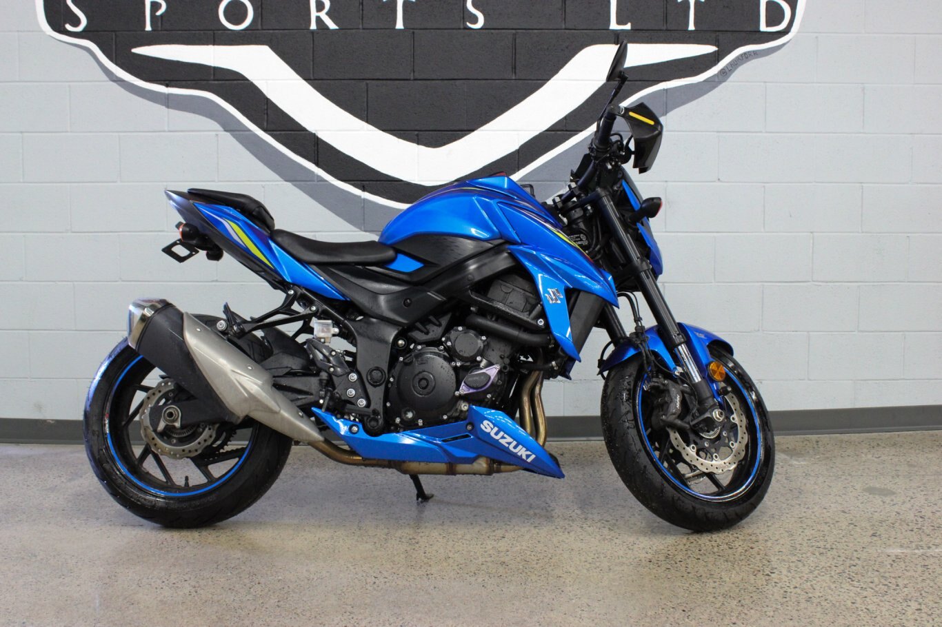 2019 SUZUKI GSXS 750 BLUE