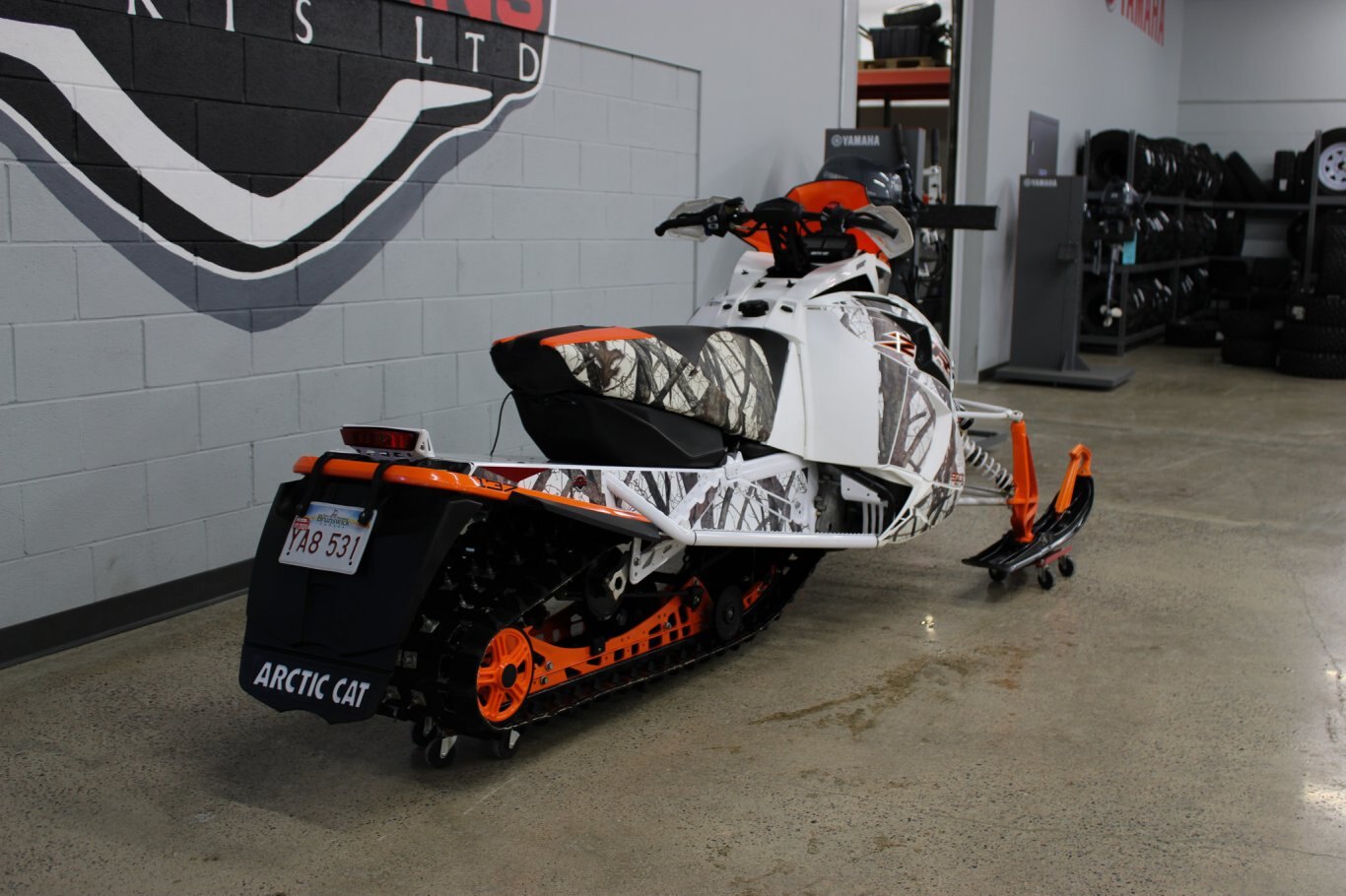 2017 ARCTIC CAT ZR9000 LTD WHITE CAMO