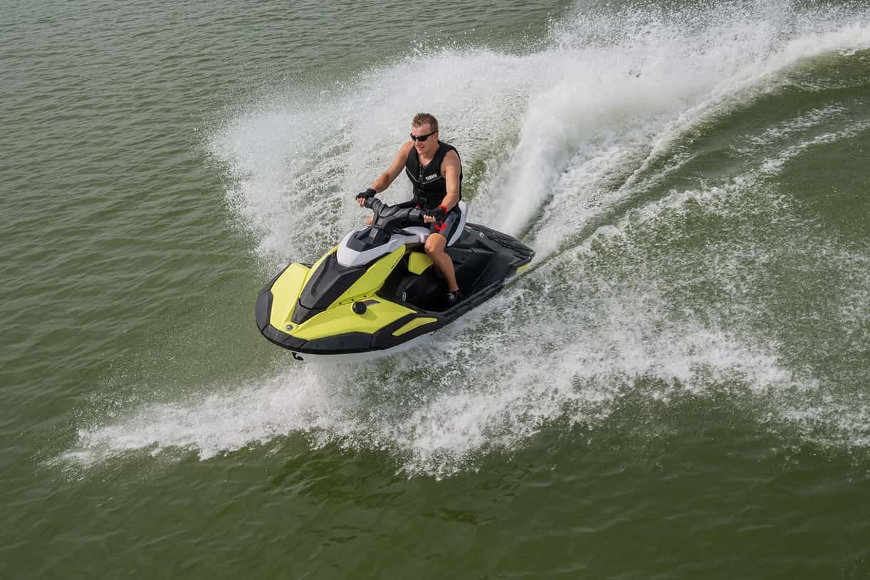 2027 Yamaha JetBlaster 2 UP Lunar Yellow/Black