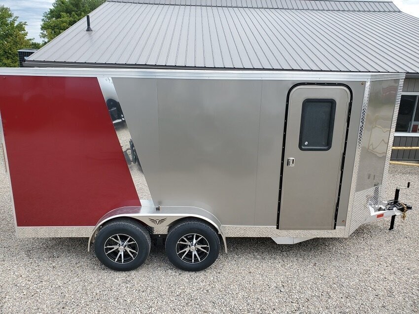 2024 Tow Tek Trailers 7x14 Tow Tek Aluminum Enclosed Cargo with Ramp 7X14 All Aluminum Enclosed Cargo with Ramp