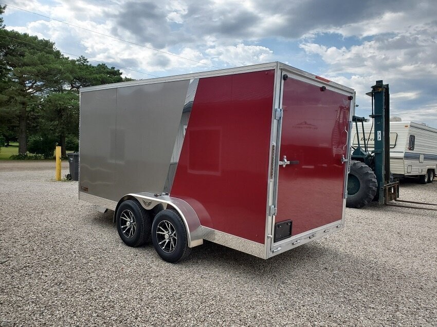 2024 Tow Tek Trailers 7x14 Tow Tek Aluminum Enclosed Cargo with Ramp 7X14 All Aluminum Enclosed Cargo with Ramp