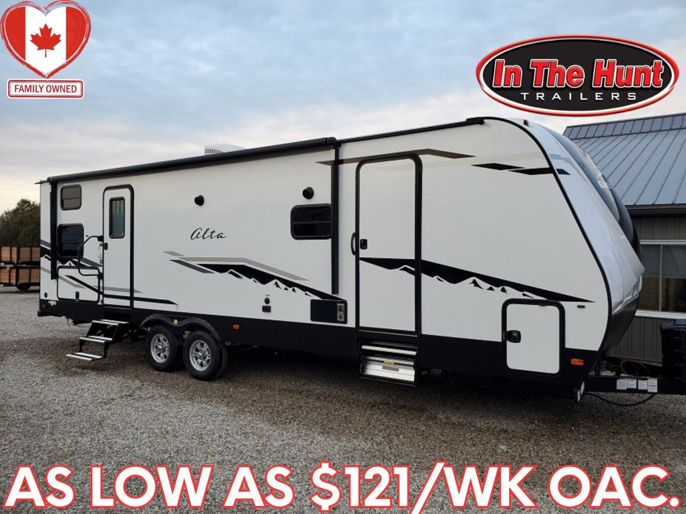2026 East to West Alta 2800 Bunk House REG: $59,995   SALE: $52,995
