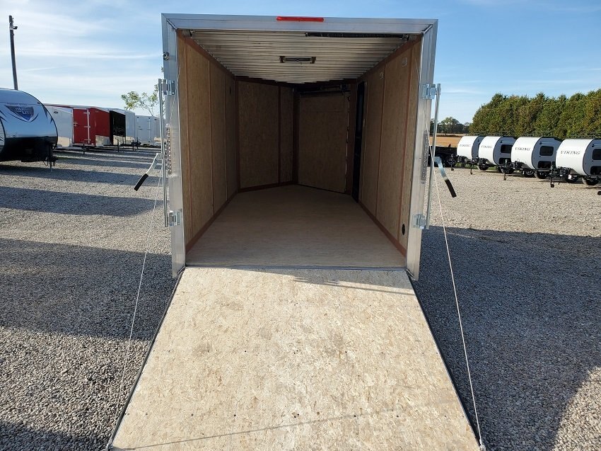 2024 Tow Tek Trailers 7x21 Drive in/Drive out aluminum enclosed