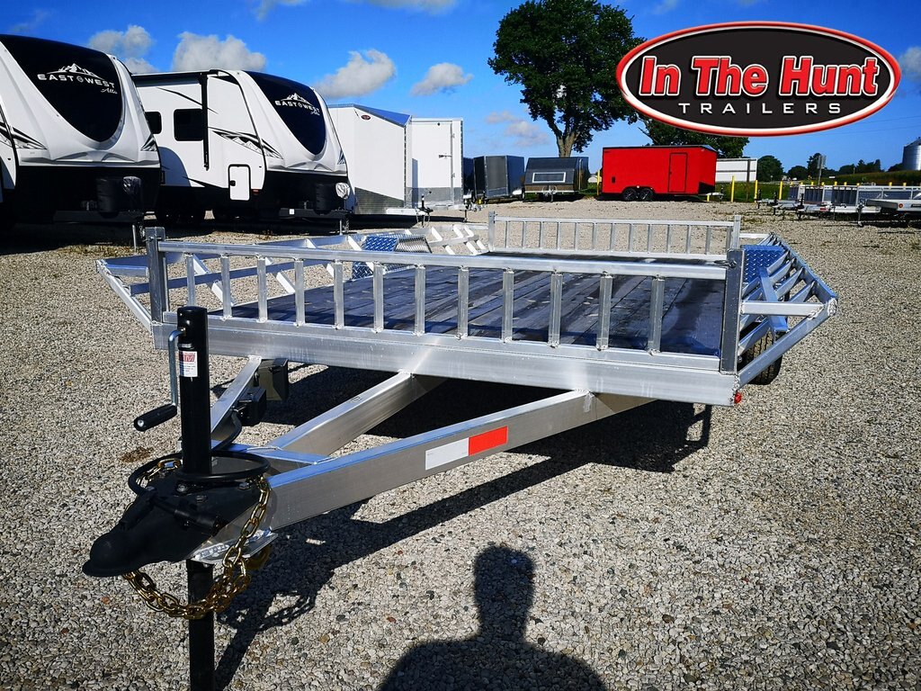 2024 Tow-Tek Trailers 5x10 Steel with sides and full rear ramp 5x10 Steel sided landscape with 4ft rear gate