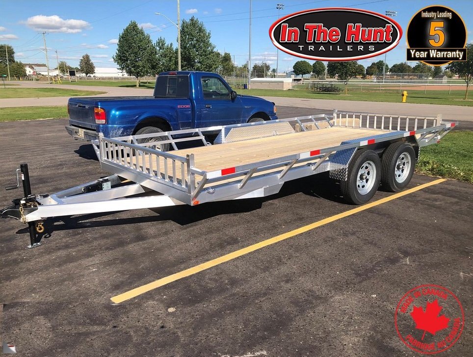 2024 Tow-Tek Trailers 7X14 All Aluminum UTV with 5200lb Axles