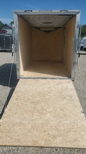 2024 Lightning 6x12 Lightning Aluminum Enclosed Cargo with Ramp 6