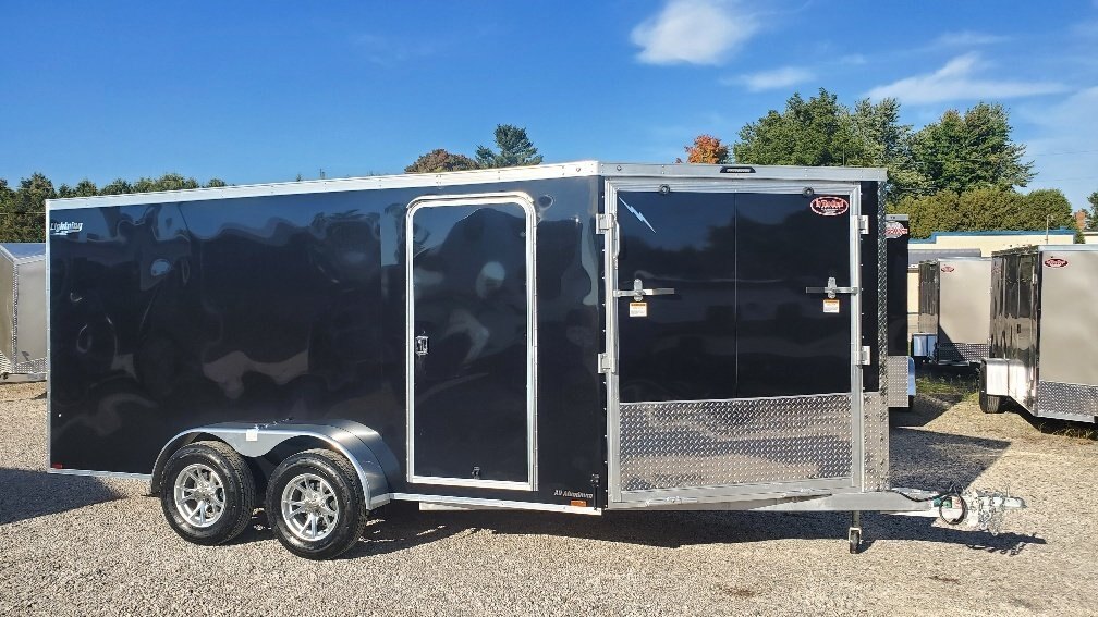 2022 Lightning 7x19 Aluminum Drive in/Drive out Enclosed