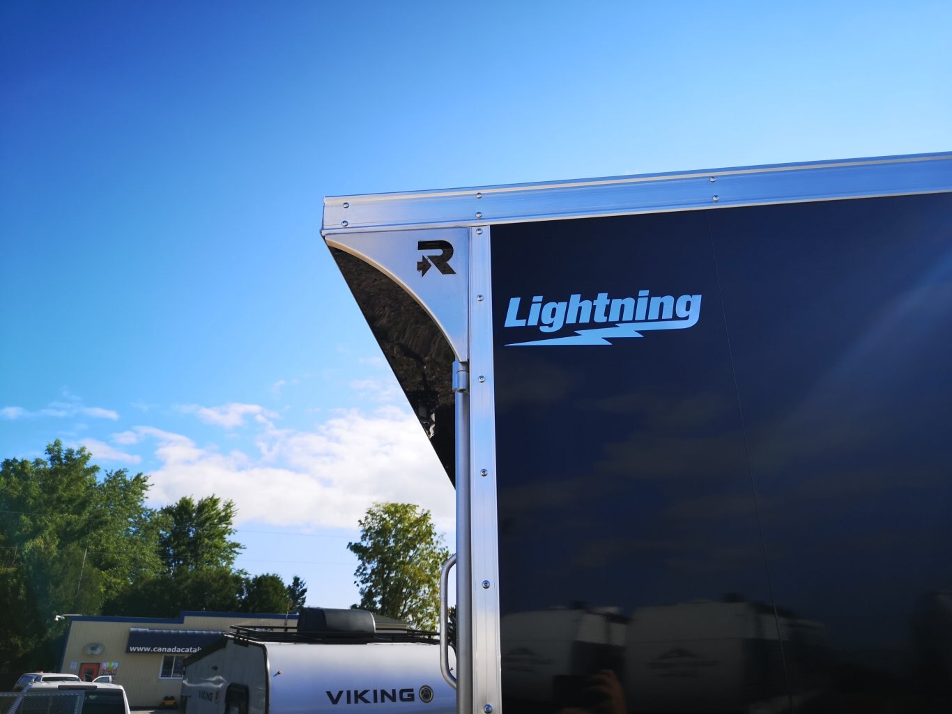 2025 Lightning 7x23 Drive in/Drive Out Snowmobile Trailer