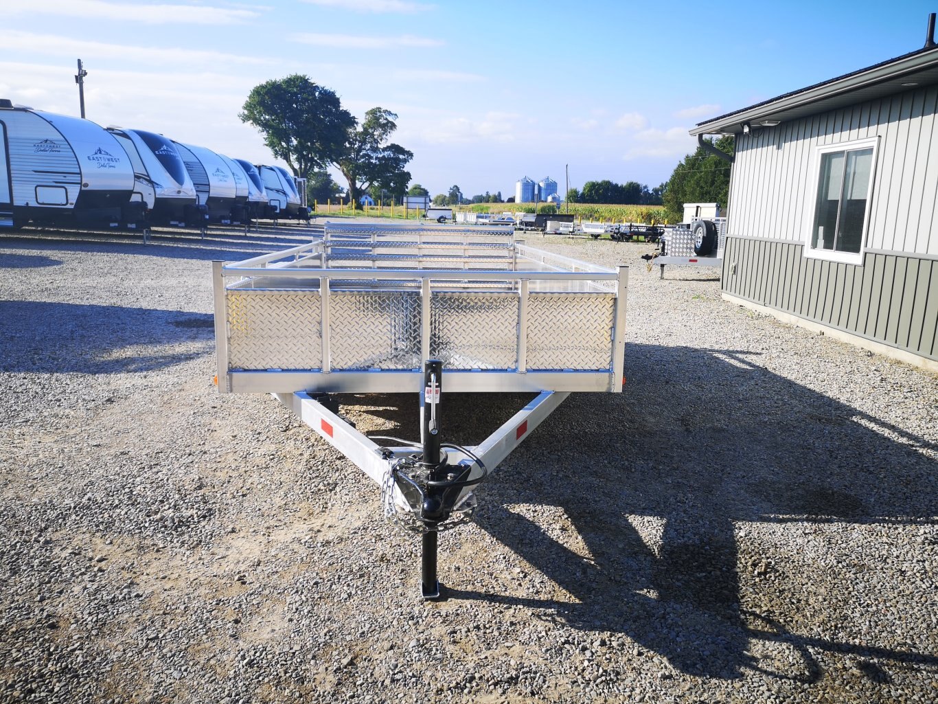 2025 Tow Tek Trailers 6x12 All Aluminum Tandem Axle