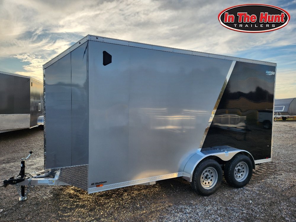 2024 Tow-Tek Trailers 7x25 Drive in/Drive Out aluminum enclosed Aluminum Snowmobile Drive in/Drive Out