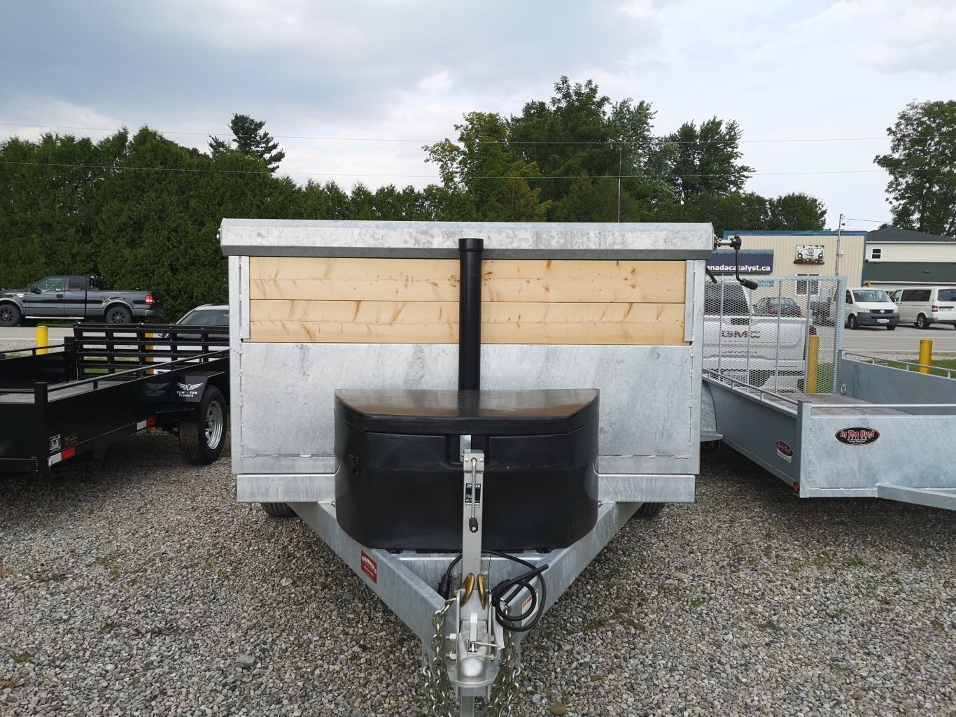 2024 Duratrail 6.5x12 7 Ton Galvanized Heavy duty, tarp kit included.