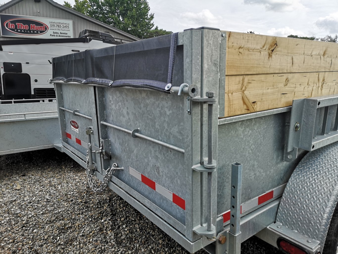 2024 Duratrail 6.5x12 7 Ton Galvanized Heavy duty, tarp kit included.