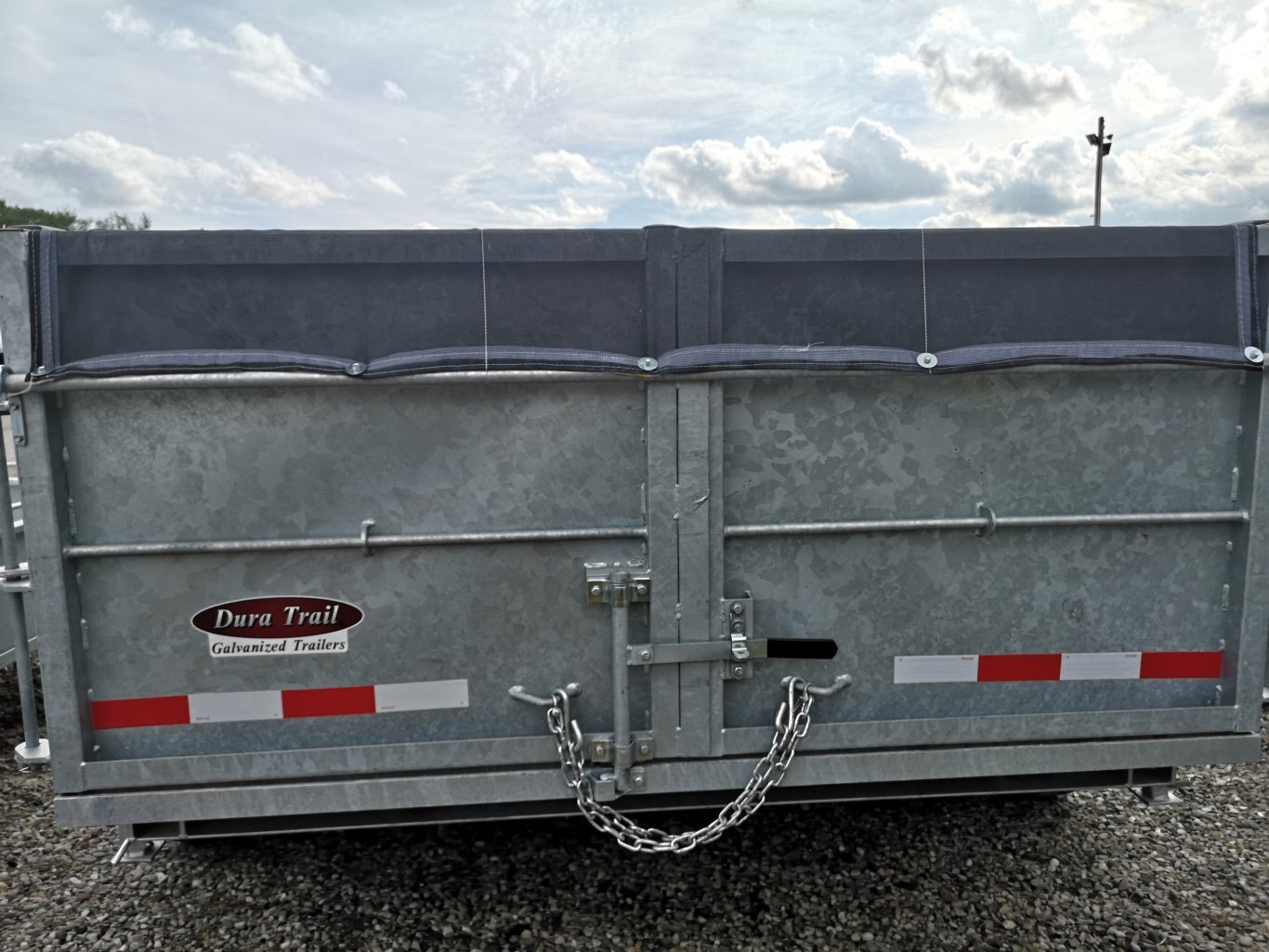 2024 Duratrail 6.5x12 7 Ton Galvanized Heavy duty, tarp kit included.