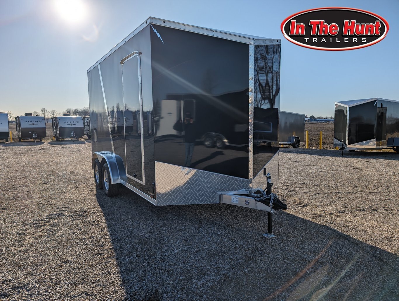 2024 Tow-Tek Trailers 7x16 All aluminum rear ramp door