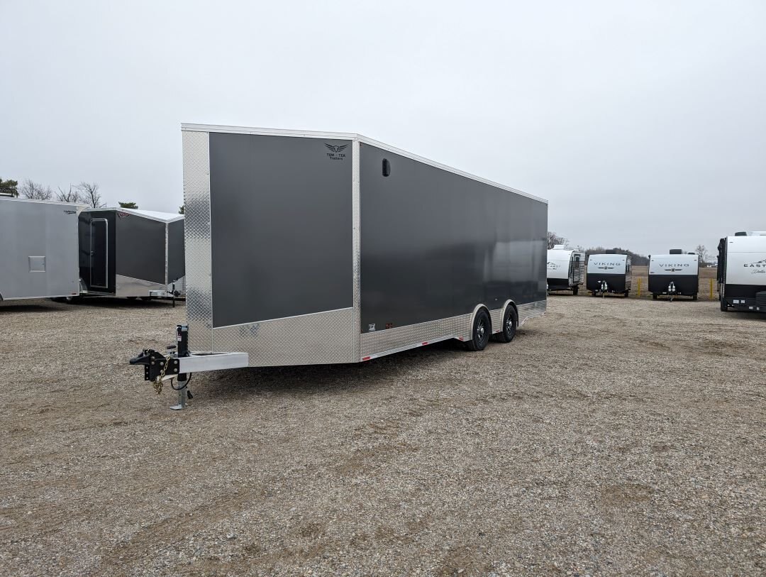 2024 Tow Tek Trailers 8.5x24 Aluminum Car Hauler Lots of Upgrades!