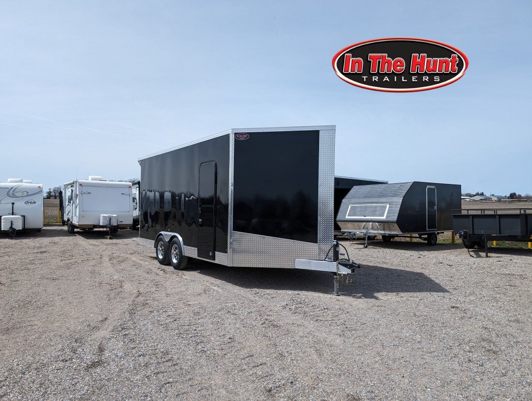 2024 Tow-Tek Trailers 8.5x16 All Aluminum Enclosed - With Rear Spoiler