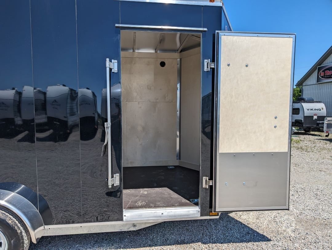 2024 Gator Elite Series 7x14 Galvanized Enclosed Galvanized Frame, Aluminum Cabin.