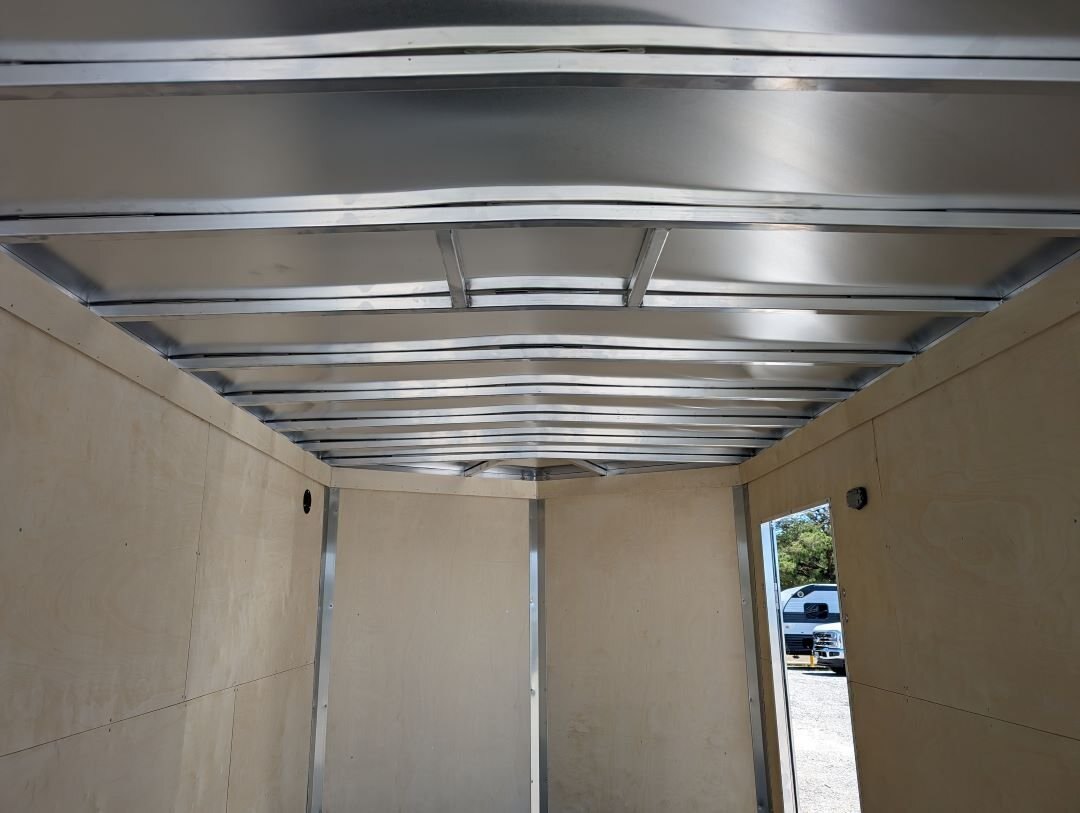 2024 Gator Elite Series 7x14 Galvanized Enclosed Galvanized Frame, Aluminum Cabin.