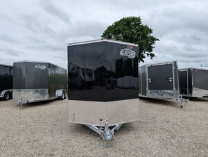 2025 Gator Elite Series 7x14 Galvanized Enclosed Galvanized Frame, Aluminum Cabin.