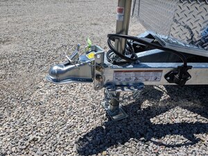 2025 Gator Elite Series 7x14 Galvanized Enclosed Galvanized Frame, Aluminum Cabin.