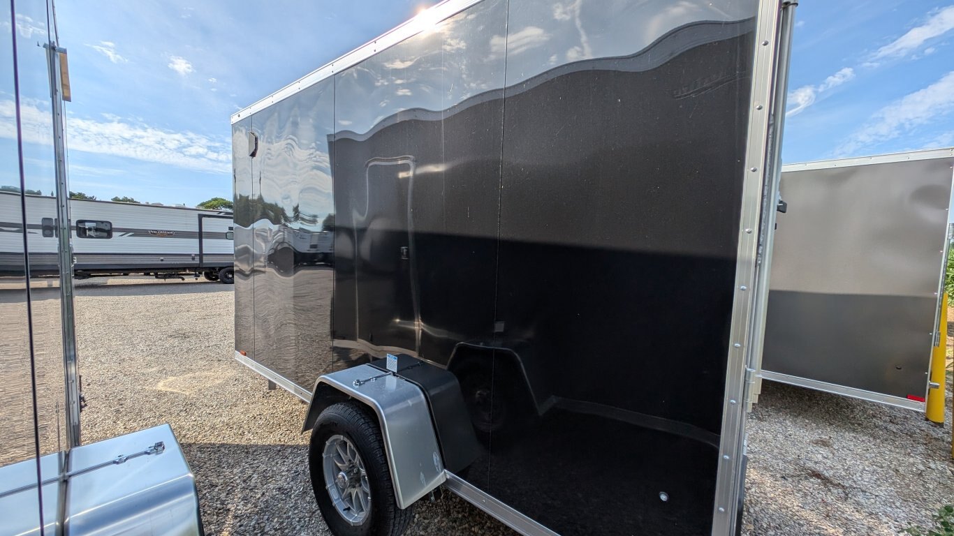 2024 Lightning 6x12 Aluminum Enclosed Cargo