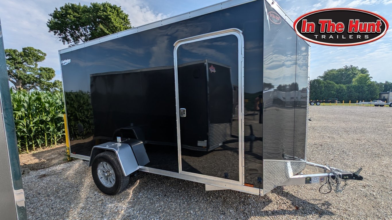 2024 Lightning 6x12 Aluminum Enclosed Cargo