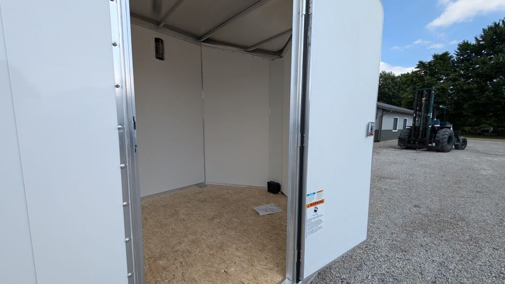 2025 Lightning 7x16 Aluminum Enclosed with Strike Package 12in Extra Height