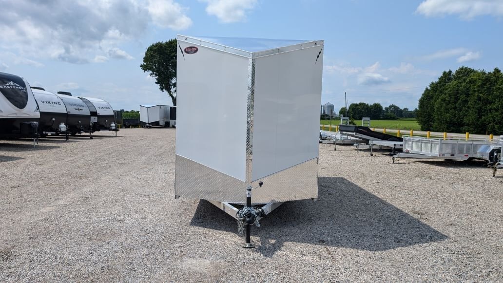 2025 Lightning 7x16 Aluminum Enclosed with Strike Package 12in Extra Height