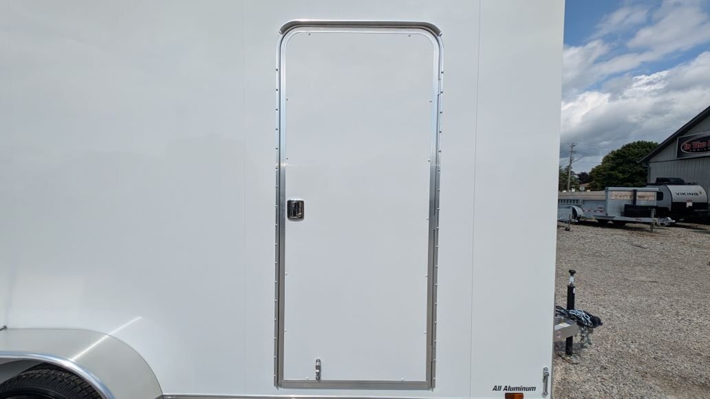 2025 Lightning 7x16 Aluminum Enclosed with Strike Package 12in Extra Height