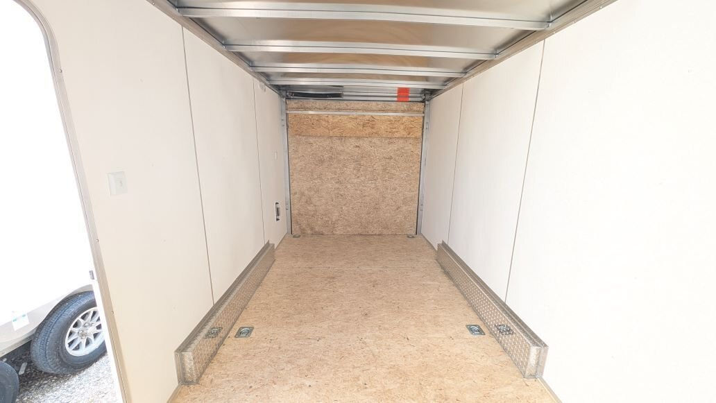 2025 Lightning 7.5x16 Aluminum Enclosed with Strike Package With 7ft Interior