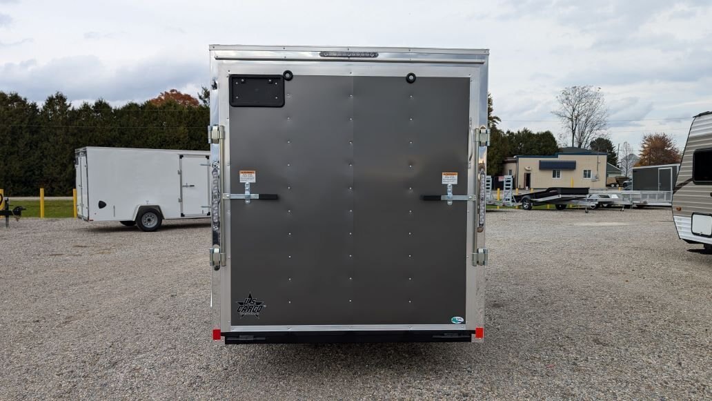 2025 US Cargo 6x12 Steel Enclosed in Charcoal