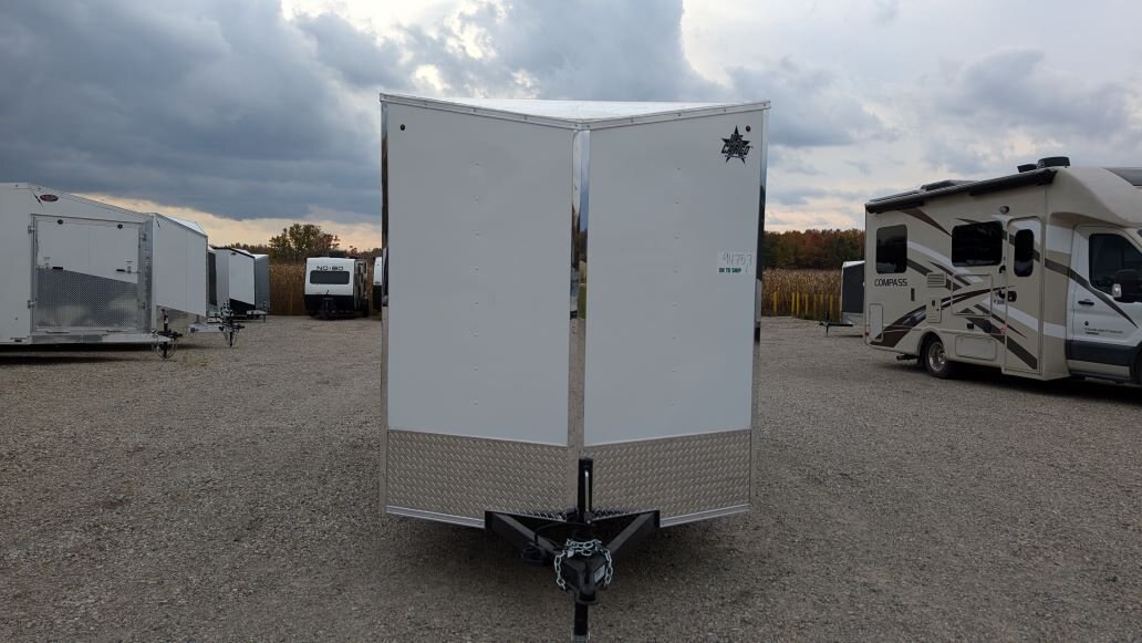 2025 US Cargo 6x12 Steel Enclosed with Barn Doors