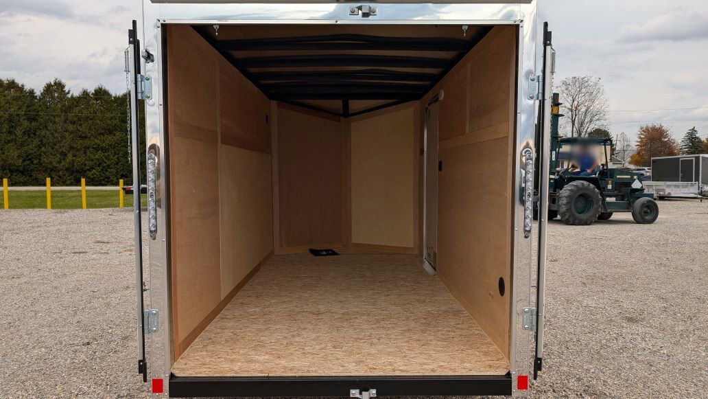 2025 US Cargo 6x12 Steel Enclosed with Barn Doors