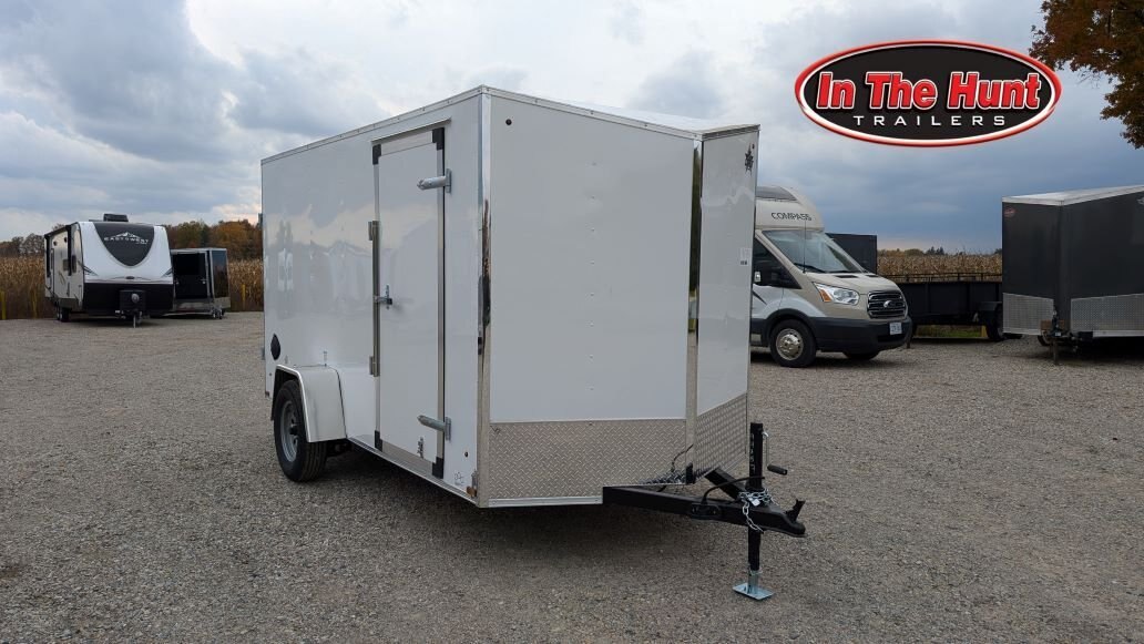 2025 US Cargo 6x12 Steel Enclosed with Barn Doors