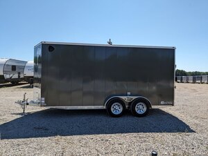 2025 Gator 7x16 Galvanized Enclosed With Aluminum Cabin