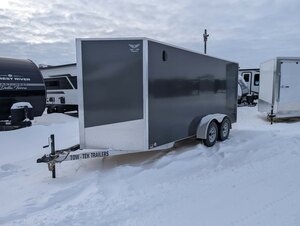 2026 Tow Tek Trailers 7x16 ECO Aluminum Enclosed CANADIAN BUILT