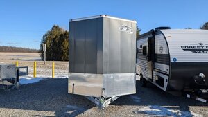2025 Gator Elite Series 7x12 Tandem Axle Enclosed Galvanized Frame, Aluminum Cabin.