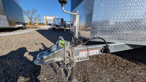 2025 Gator Elite Series 7x12 Tandem Axle Enclosed Galvanized Frame, Aluminum Cabin.